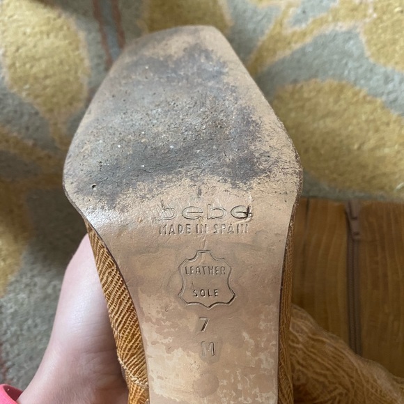 💜 SALE! Bebe boots size 7 - Picture 2 of 5